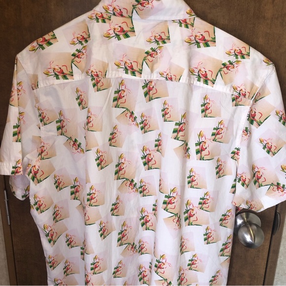 EUC Western Flare I.N.C. Floral Pearl Snaps 100% Cotton XL Casual Aloha Shirt A - Picture 4 of 5